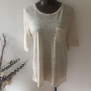 Banana Republic 100%Linen Tee